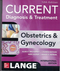 Image of Current Diagnosis & Treatment Obstetrics & Gynecology
