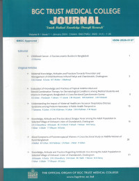 Image of BCG Trust Medical College Journal