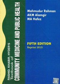 Image of Rashid,Kabir,Hyder's Textbook of Community Medicine and Public Health
