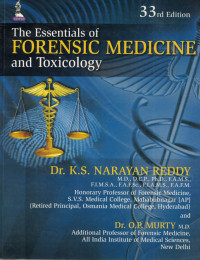 Image of The Essentials of Forensic Medicine and Toxicology