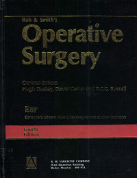 Image of Rob & Smith's Operative Surgery : Ear