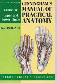 Image of Cunningham's Manual of Practical Anatomy (Vol -1)