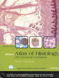 Image of deFiore's Atlas of Histology