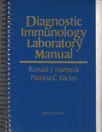 Image of Diagnostic Immunology Laboratory Manual